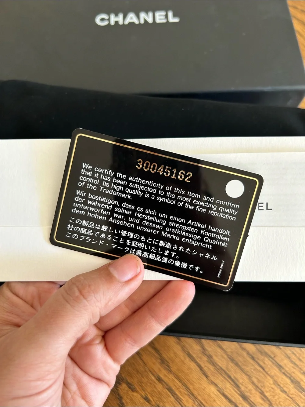 Chanel Black Quilted Leather iPhone X Pro Case with Gold Chain FULL INCLUSION